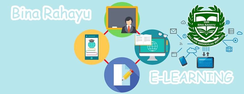 Ilustrasi E-Learning Bina Rahayu