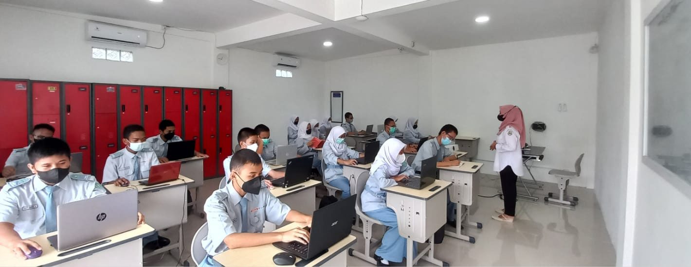 Suasana belajar di kelas Kubinar